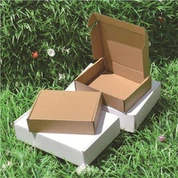 جعبه پستی کرافت قهوه ای